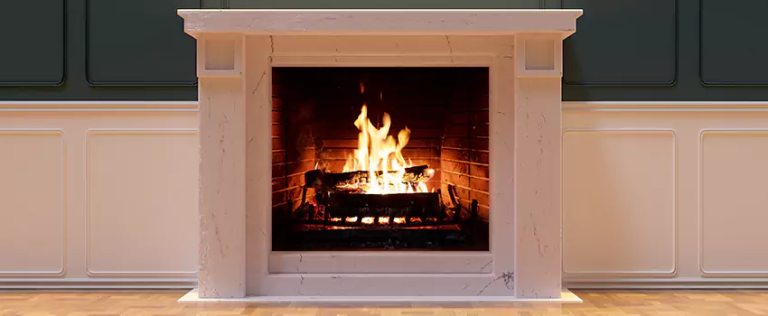 Decorative Electric Fireplace Installation in Pensacola, Florida