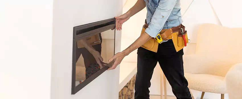 Metal Fireplace Installation in Pensacola, Florida