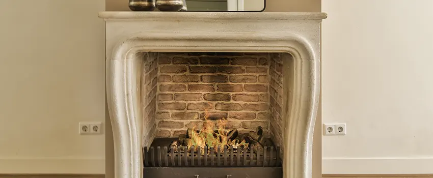 Vintage-style Fireplace Redesign in Pensacola, Florida
