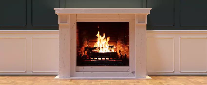Open Flame Wood-Burning Fireplace Installation Services in Pensacola, Florida