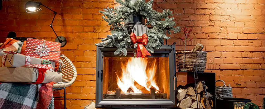 Travis Industries Linear Gas Fireplace Installation in Pensacola, Florida