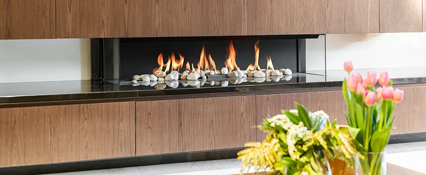 Double-height Fireplace Design Refurbishment in Pensacola, Florida