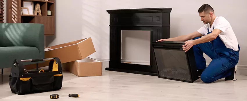 Old Rusted Metal Fireplace Repair And Replacement in Pensacola, FL