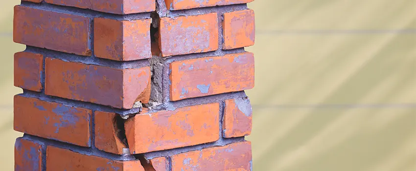 Repairing Cracked Porcelain Tiles for Fireplace in Pensacola, FL